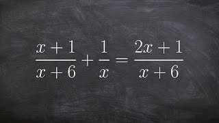 Solving a rational Equation [upl. by Eked19]