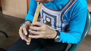 Instrumentos Musicales  Flauta de Caña  El Salvador [upl. by Twum806]