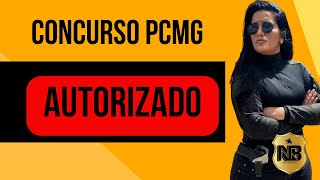 Concurso PCMG AUTORIZADO 2024 [upl. by Gladys]