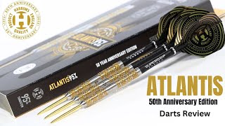 Harrows Darts ATLANTIS 50TH ANNIVERSARY EDITION Darts Review [upl. by Yatnuahs]