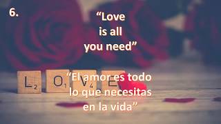 Frases de amor en inglés [upl. by Ybbed381]