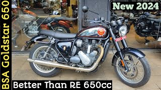 BSA Gold Star 650 Review  Better Than Royal Enfield 650cc  Price amp Mileage [upl. by Parrisch478]