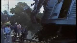 Staterail 1990 news footage of cowan rail disaster [upl. by Yenohtna269]