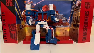 ULTRA MAGNUS Studio Series 86 review [upl. by Lamberto592]