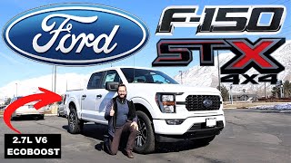 2023 Ford F150 STX 27L V6 No Frills But It Still Looks Great [upl. by Acirehs]