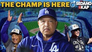 EXCLUSIVE World Series Champ Dave Roberts joins Sedano amp Kap post World Series Vacation 📲 [upl. by Fuld]