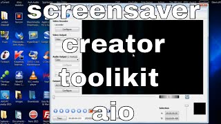 easilly make your own screensavers  download free screensaver creator toolkit aio portable [upl. by Sidhu]