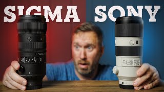 Is the Sigma 70200 actually better than the Sony 70200 [upl. by Lorola859]