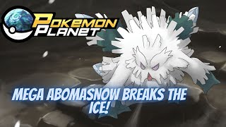 MEGA ABOMASNOW BREAKS THE ICE IN T1 CLAN WARS Pokemon Planet PvP [upl. by Alleda]