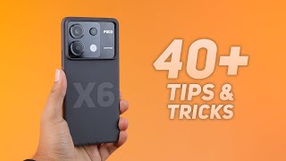 POCO X6 5G Review Tips amp Tricks  40 Special Features  TechRJ [upl. by Aset713]