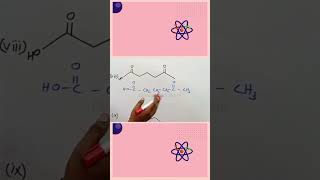 IUPAC name of the organic compoundschemistry shorts [upl. by Ayikahs419]