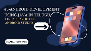 Le3Linear Layout in Android Developmentandroidstudio androiddevelopers [upl. by Viviane]