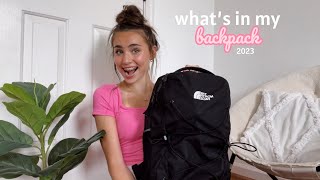 what’s in my backpack back to school supplies haul 2023 [upl. by Galateah273]