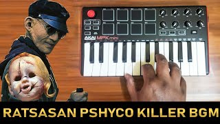 Ratsasan Best Psycho Killer Scary Theme  Cover By Raj Bharath Rakshasudu  Christoper  Ghibran [upl. by Rollin]