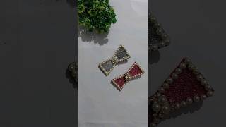 Diy Cute Hair clip  Glitter Sheet se Hair clip kaise banaye  short Glitterdiy Glitterseetcraft [upl. by Aidam]