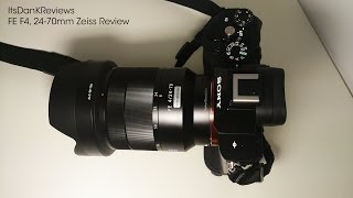 Sony Carl Zeiss FE 2470mm F4 ZA OSS VarioTessar T Lens Review for the Sony A7A7R [upl. by Ulphi]