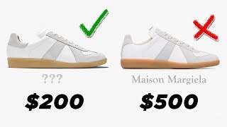 AFFORDABLE SNEAKERS THAT BEAT MARGIELA GAT  Minimal Affordable Mens Fashion [upl. by Shotton]