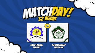 LIVE SMKN 1 Omben Sampang Vs MA Noer Fadilah Pamekasan  Full Match MSFC 2024 [upl. by Jung390]