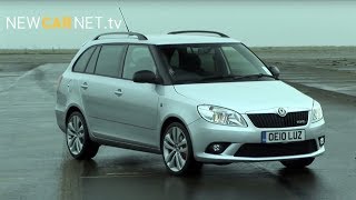 Skoda Fabia vRS Estate  Car Review [upl. by Airotna]