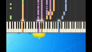 Ascolta il tuo cuore Pausini Laura Piano tutorial by Synthesia [upl. by Sillig]