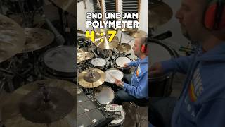 Polymeter 2nd Line on drums [upl. by Ching138]