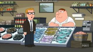 family guy peter in fish market [upl. by Ahsinnor470]