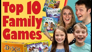 Top 10 Board Games for Families [upl. by Lari322]