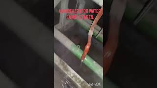 U1 Deaerator Water Sample takenviralvideos shortvideos trending ntpc [upl. by Scotty]