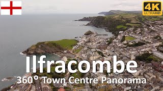 Breathtaking Aerial Tour of Ilfracombe Devon in 4K [upl. by Dewitt]