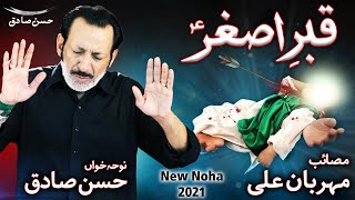 Qabr e Ali Asghar AS  Hassan Sadiq  Mehrban Ali  New Noha 2021  1443 [upl. by Oneg17]