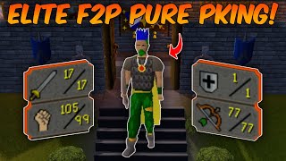 Elite F2P Pking osrs [upl. by Ytsur755]