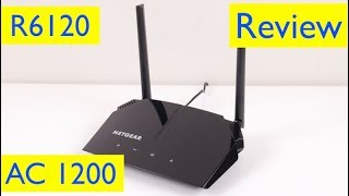 Netgear AC1200 Router Setup and Review  Model R6120100NAS [upl. by Alyat]