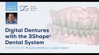 Digital Dentures with the 3Shape® Dental System [upl. by Brian91]