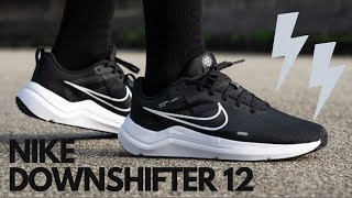 NIKE DOWNSHIFTER 12 Review Indonesia Perbandingan Sepatu Running  Lari 🏃🏃🏃 [upl. by Akiemehs820]