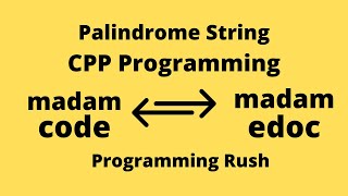 Palindrome String  Check String is Palindrome or Not in C [upl. by Yasmine]