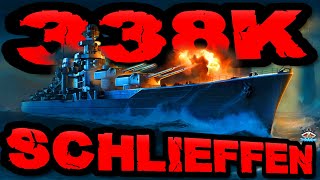 Schlieffen drückt 338K DMG GÖÖRRMANY im quot300K Clubquot ⚓️ in World of Warships 🚢 [upl. by Ahsiled423]