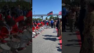 Atlanta Drum Academy Drum Line plays for the President of Kenya William Ruto in Atlanta  Ga [upl. by Welby]