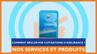 Les services et produits GMF  Comment régler vos cotisations d’assurance sur GMF Mobile avec Eva [upl. by Aneloj]