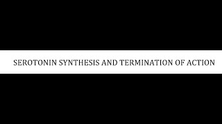 STAHLS  CH 5  P11  SEROTONIN SYNTHESIS ampTERMINATION psychiatrypharmacologypsychopharmacology [upl. by Idelia975]