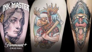 Best amp Worst NeoTraditional Tattoos 🐍 Ink Master [upl. by Euqina]