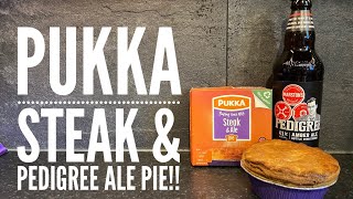 Pukka Steak amp Pedigree Ale Pie Review With Marstons Pedigree Amber Ale [upl. by Aleacin443]