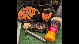 Shield titanium AC razor and The Loft [upl. by Airotciv]