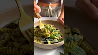 Creamy Pistachio Pesto Pasta Salad plantbasedrecipes [upl. by Odine]