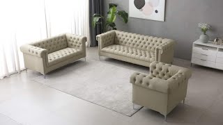 sofa designs 2024 top 50  modern sofa couches and chairs  fabric sofa sets [upl. by Ellyn364]