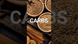 Quick Guide to Carbs  fuel your body right 👍 exercise healthyfood fitness fitnesstips ytshort [upl. by Eednil850]