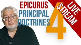 The Philosophy of Epicurus Part 4 philosophy philosophyofhappiness livestream epicurus [upl. by Furie26]