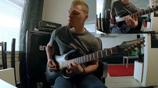 Children of Bodom  Platitudes and Barren Words guitar cover [upl. by Namien]