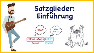 Satzglieder Einführung  Satzglieder erkennen und erfragen  kurz amp knackig  Deutsch [upl. by Nnylrats]