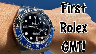 Rolex GMT Master II 126710BLNR Batman  My first Rolex GMT [upl. by Auerbach]