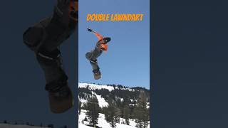 The illusive double dart snowboarding snowboard mammoth [upl. by Tully]